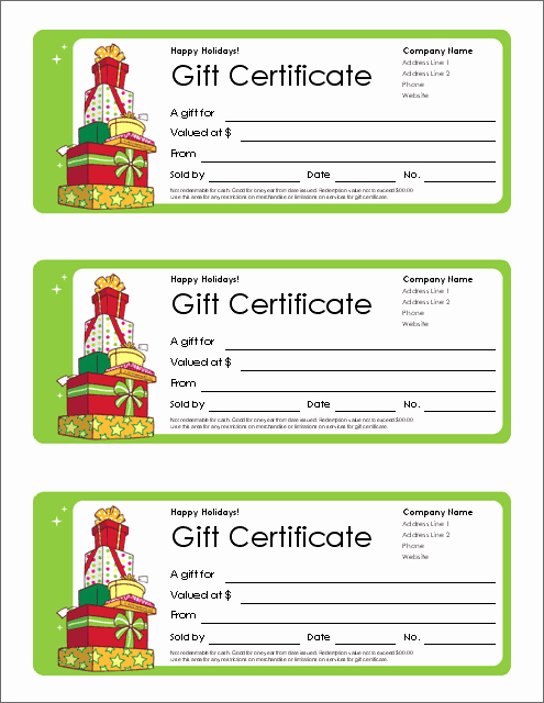 Gift Certificate Template Word Free Awesome Free Gift Certificate Template and Tracking Log