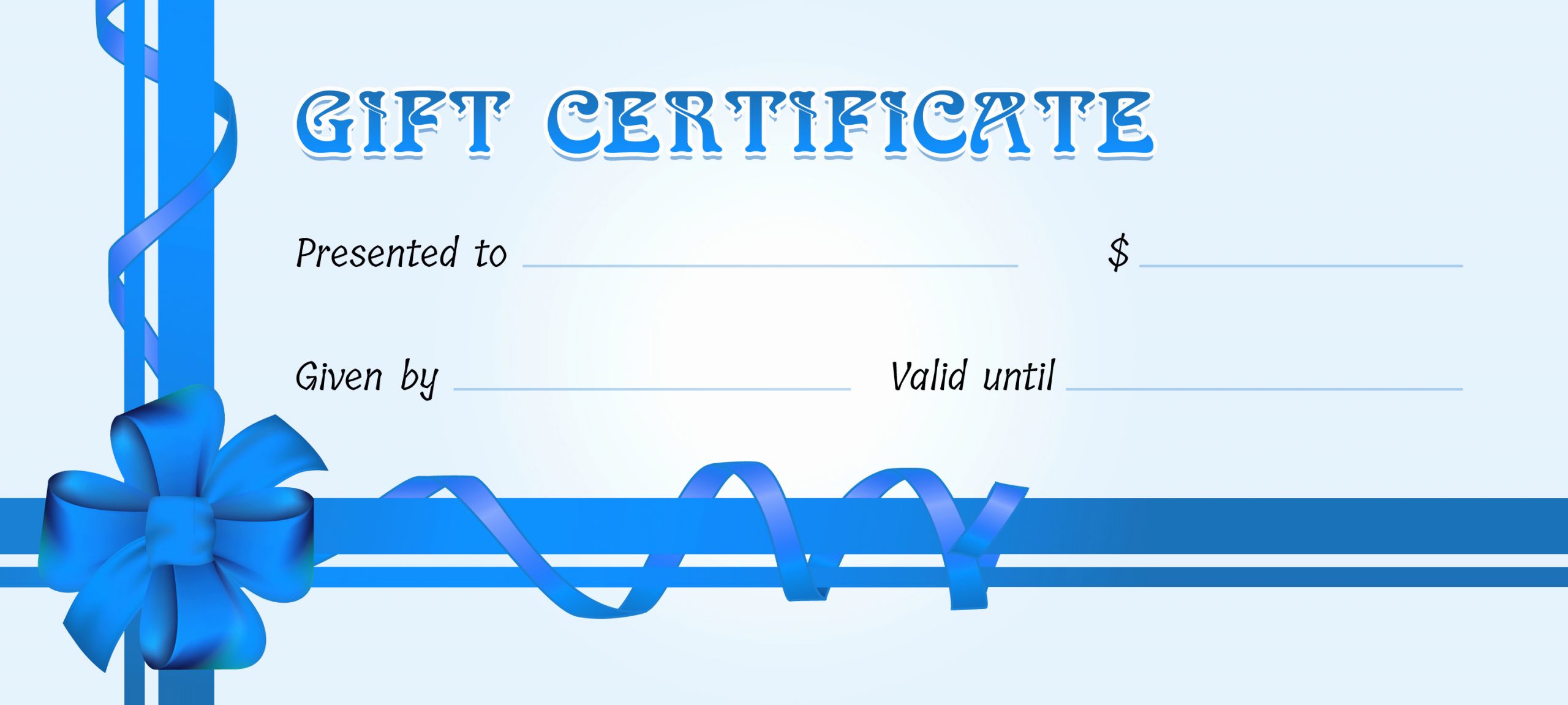 Gift Certificate Template Word Free Elegant Business Gift Certificates for All events