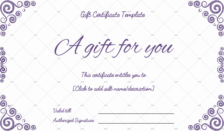 Gift Certificate Template Word Free Fresh Sna Rounds Gift Certificate Template for Word