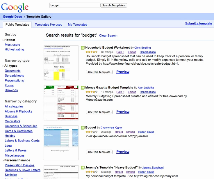 Google Docs Budget Template Inspirational Google Drive Offers Several Different Templates to assist