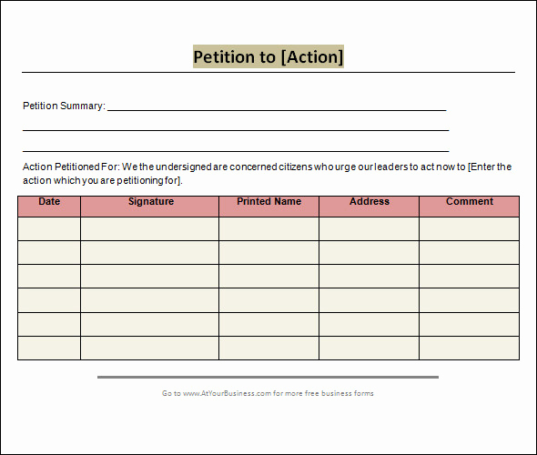 Google Docs Gift Certificate Template Elegant Petition Template Google Docs