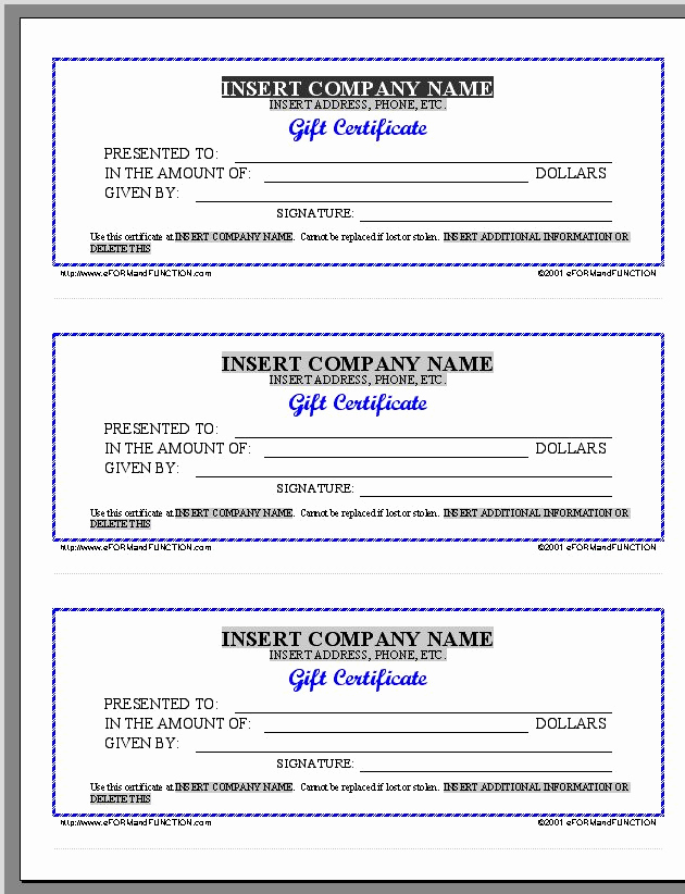 Google Docs Gift Certificate Template Unique Gift Certificate Template Google Docs – Printable Receipt