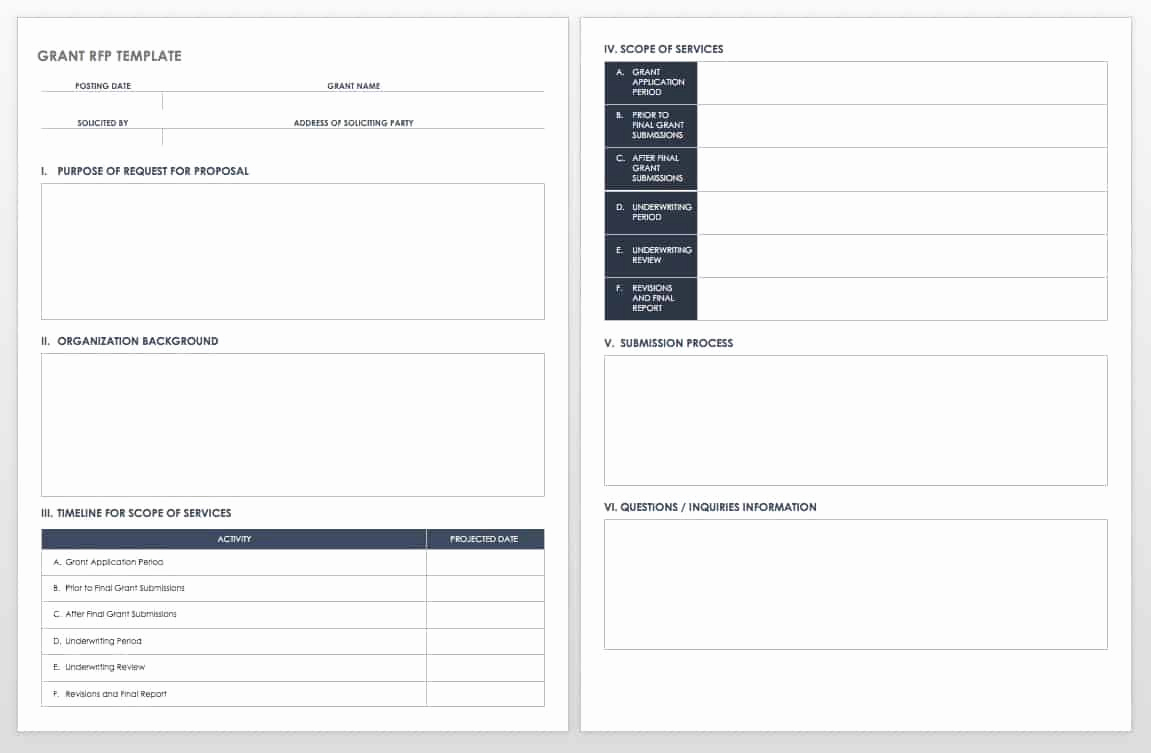 Grant Budget Template Excel Unique Free Grant Proposal Templates