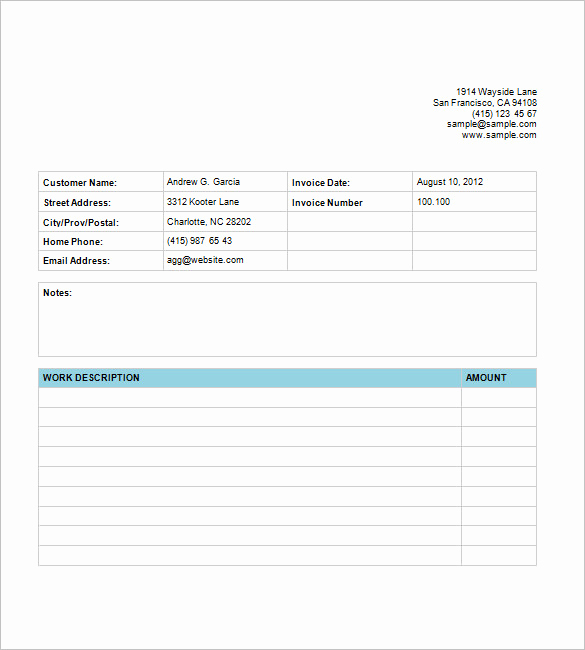 Graphic Design Invoice Template Pdf Beautiful Graphic Design Invoice Template 14 Free Word Excel