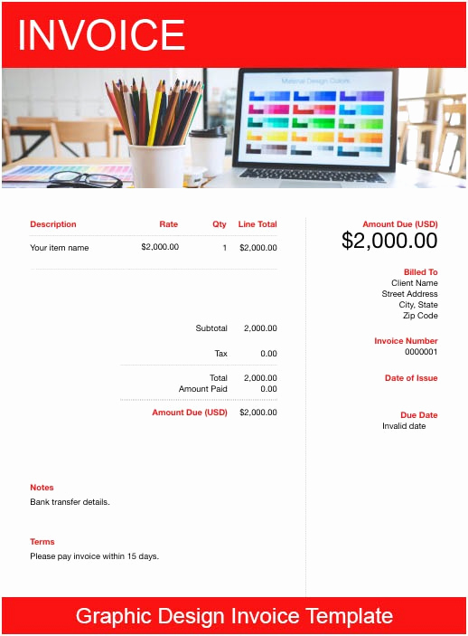 Graphic Design Invoice Template Pdf Beautiful Graphic Design Invoice Template Free Download