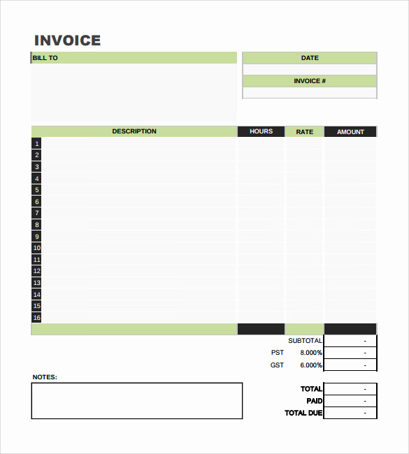Graphic Design Invoice Template Pdf Inspirational Sample Graphic Descign Invoice 7 Documents In Pdf Word
