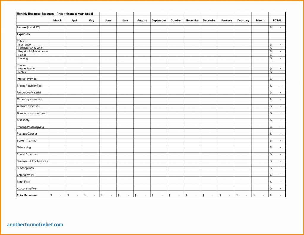 Hair Salon Budget Template Awesome Salon Expenses Spreadsheet Spreadsheet Downloa Salon