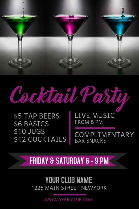 Happy Hour Menu Template Fresh Copy Of Happy Hour Bar Flyer