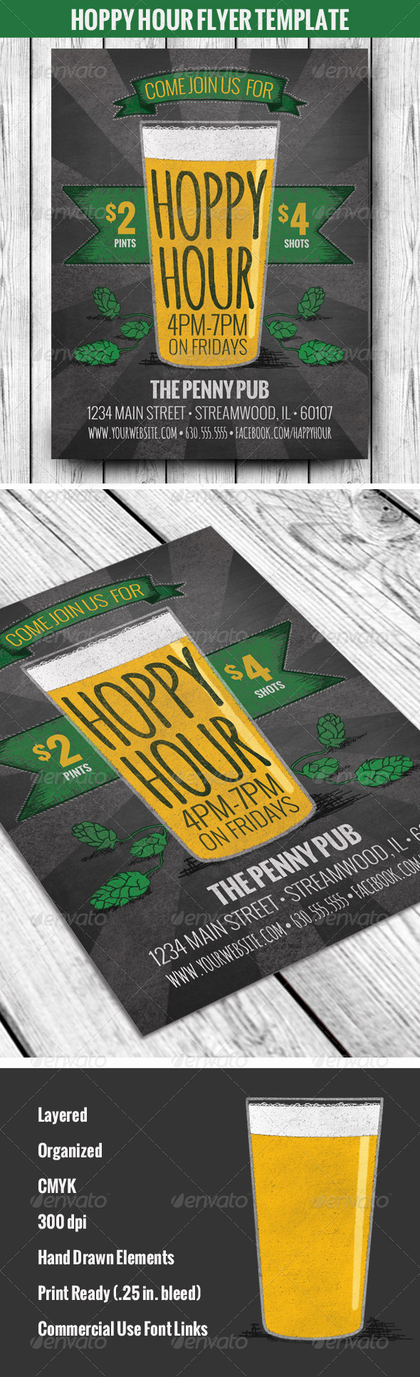 Happy Hour Menu Template Fresh Pin by Awesome Graphic Design On Flyer Templates