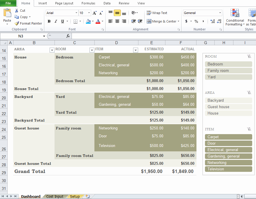 Home Renovation Budget Template Best Of Free Home Renovation Bud Template Excel Tmp