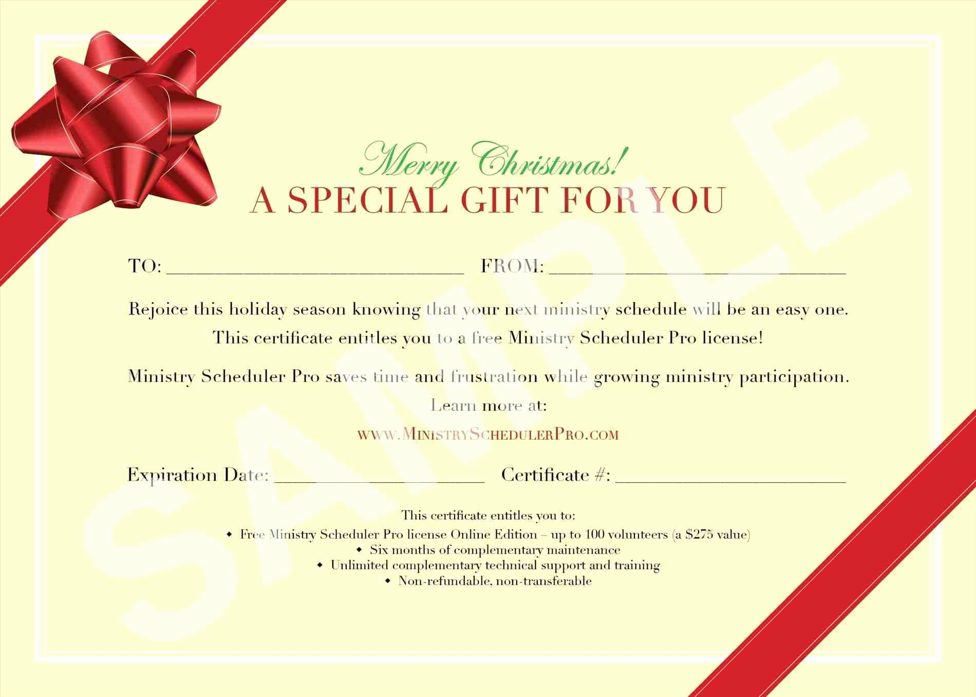 Homemade Gift Certificate Template New Homemade Voucher Template