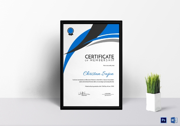 Honorary Member Certificate Template Beautiful Certificate Of Honorary Template 8 Word Psd Ai format