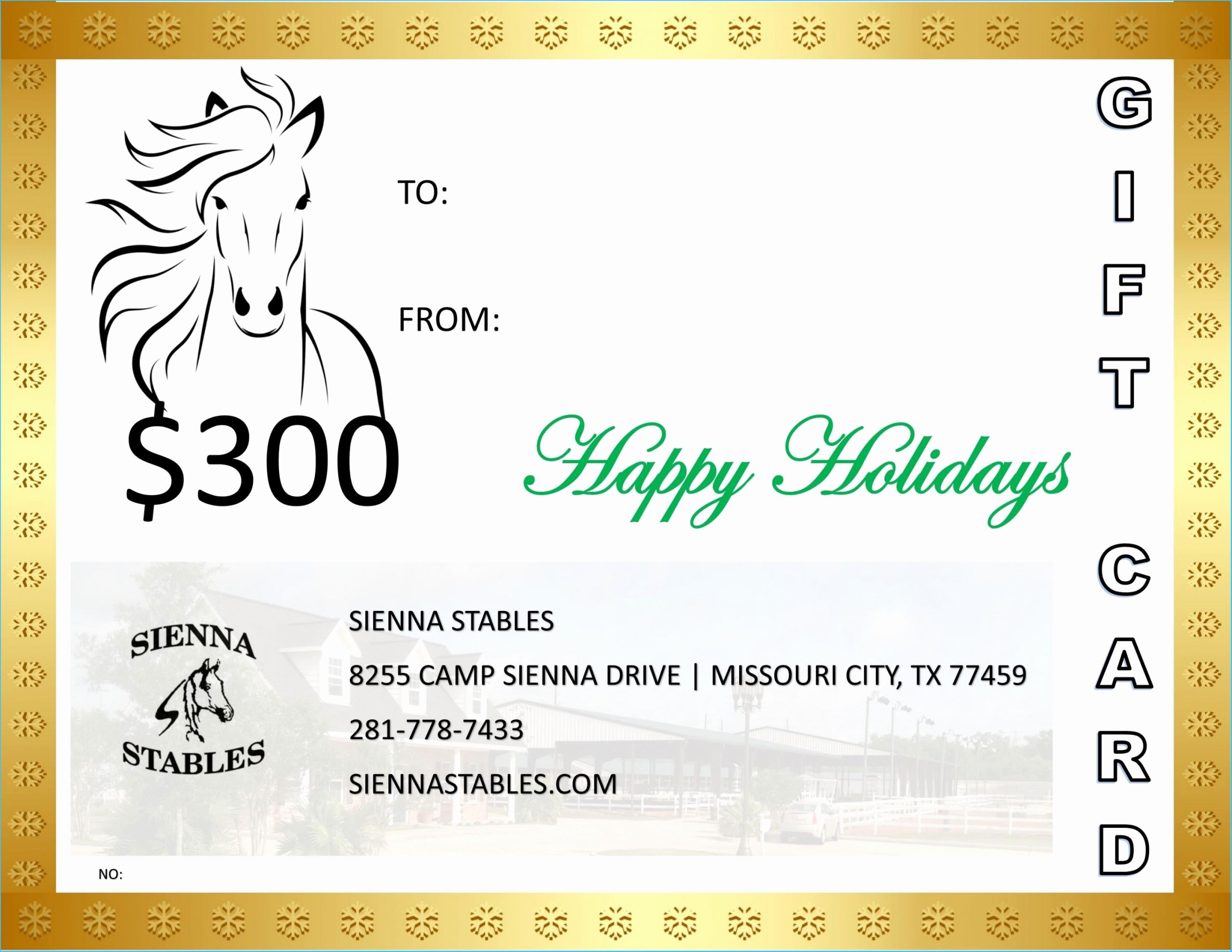 Horseback Riding Gift Certificate Template Awesome Horseback Riding Gift Certificate Template 9538