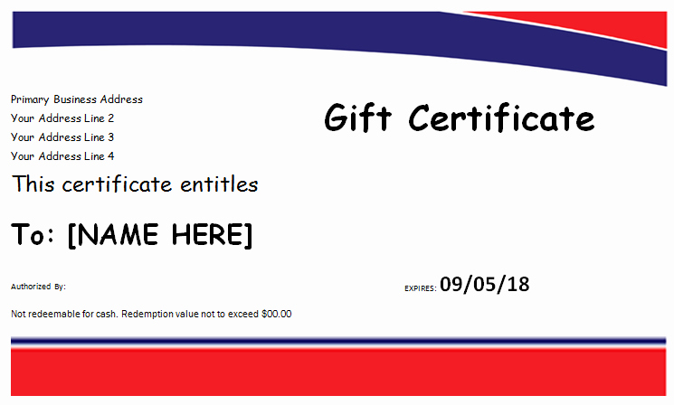 Hotel Gift Certificate Template Inspirational Hotel Gift Certificate Template for Ms Word