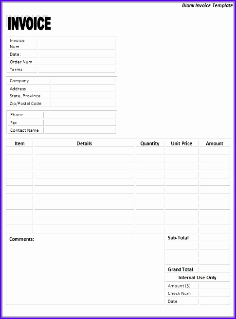 Hourly Invoice Template Excel Elegant 10 Invoice Template Microsoft Excel Exceltemplates