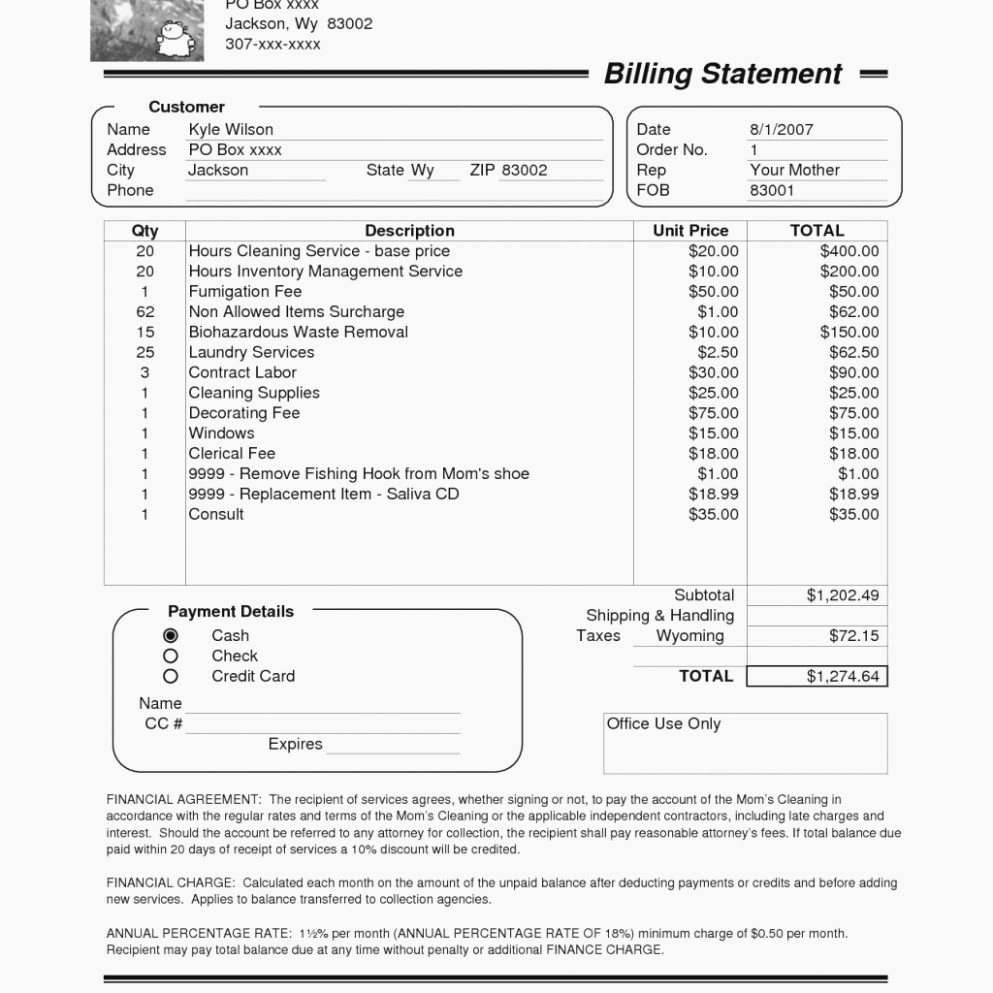 House Cleaning Invoice Template Best Of Do You Know How Many