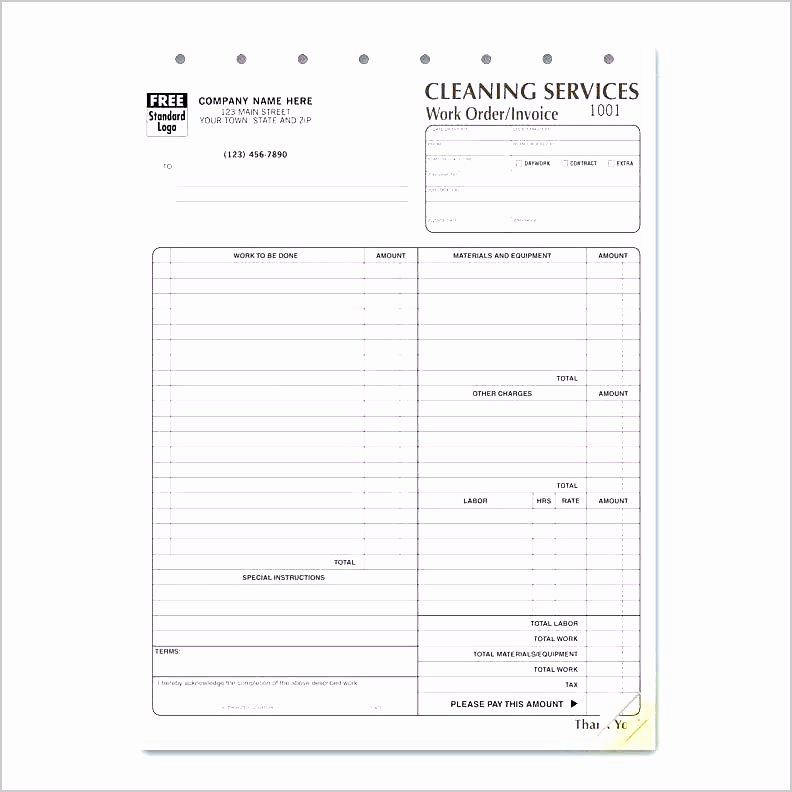 House Cleaning Invoice Template Lovely 6 Carpet Cleaning Invoice Sampletemplatez