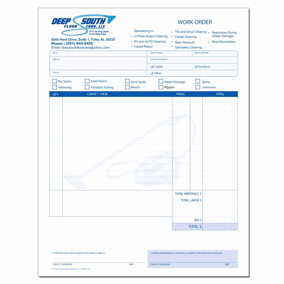 House Cleaning Invoice Template Lovely Cleaning Service Invoice