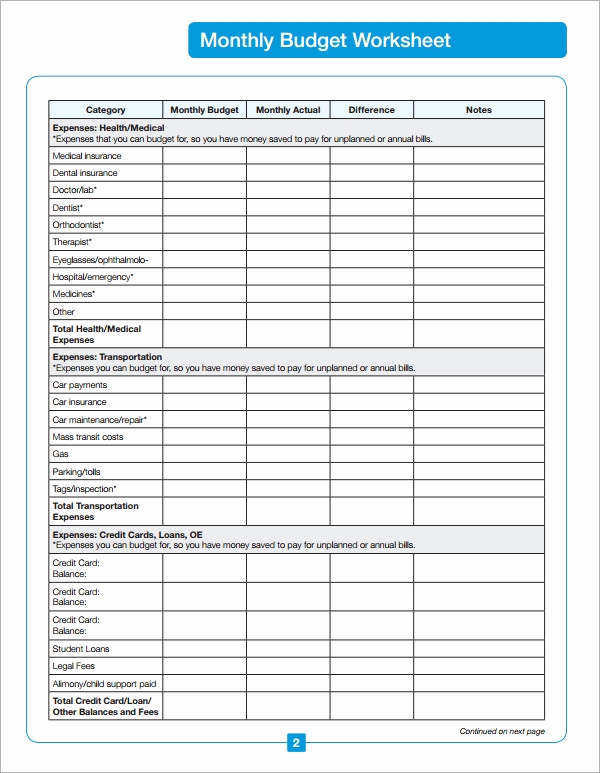 Household Monthly Budget Template Elegant Free 13 Home Bud Samples In Google Docs