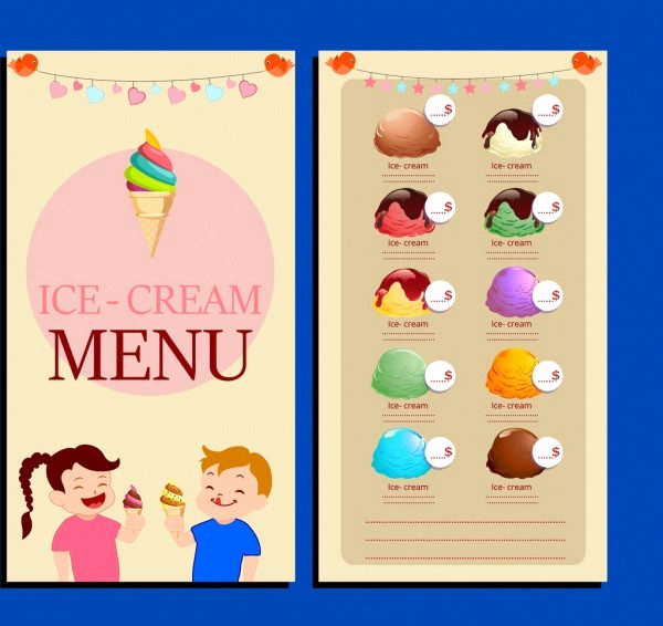 Ice Cream Menu Template Fresh Ice Cream Menu Template 19 Free &amp; Premium Download