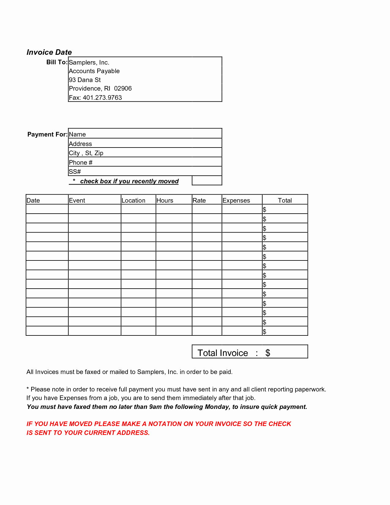 Independent Contractor Invoice Template Excel Best Of Independent Contractor Invoice Template Free