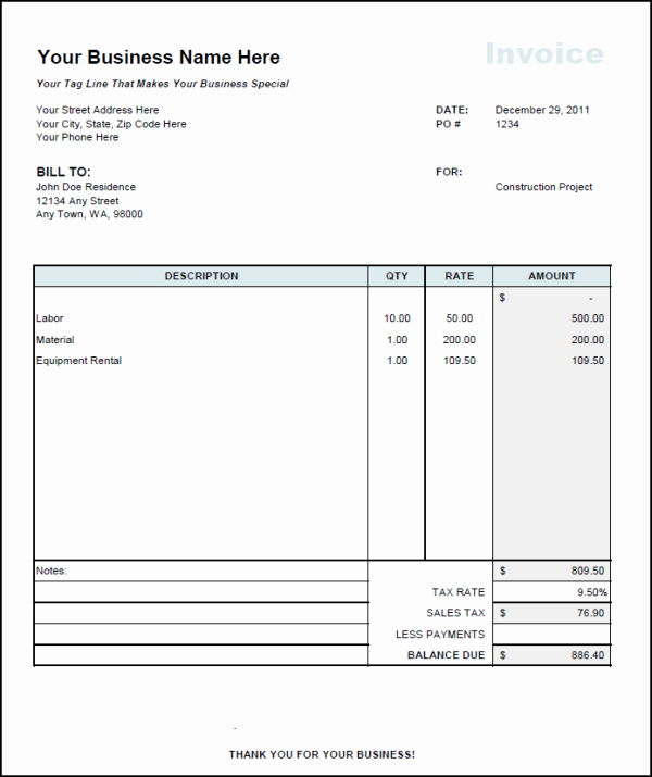 independent contractor invoice template excel 1017