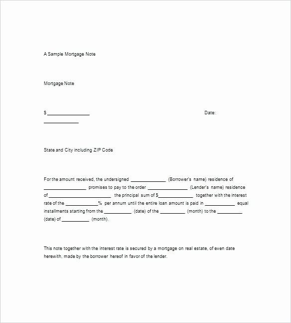 International Promissory Note Template Fresh Promissory Note Sample for School – Bigenms