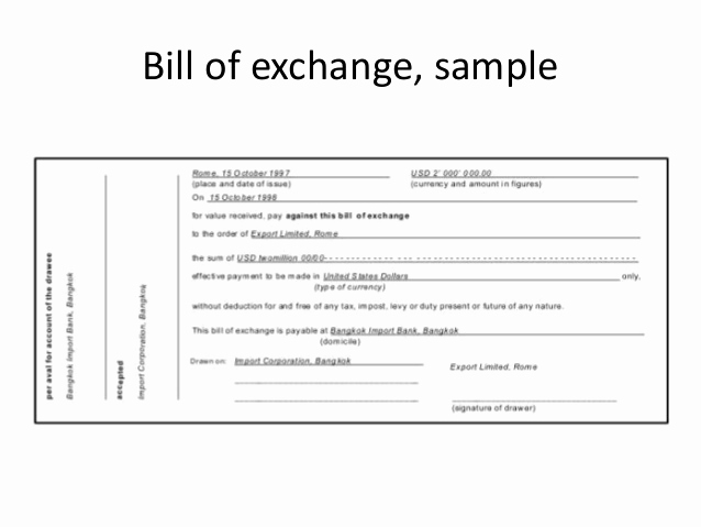 International Promissory Note Template New Methods Of Payment In International Trade