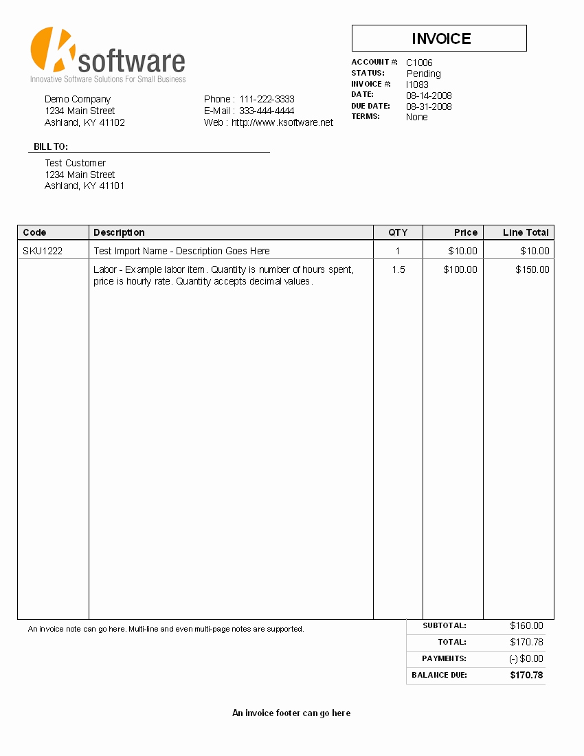 Invoice for Services Rendered Template Best Of Samples Invoices for Services Invoice Template Ideas