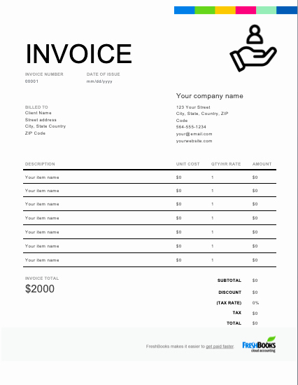 Invoice for Services Rendered Template Fresh Services Rendered Invoice Template Free Download