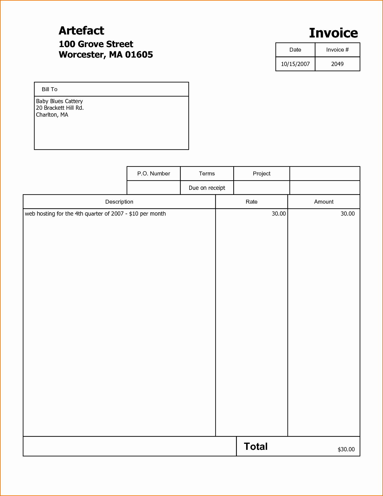 Invoice Template Fillable Pdf Beautiful Free Invoice Pdf Template