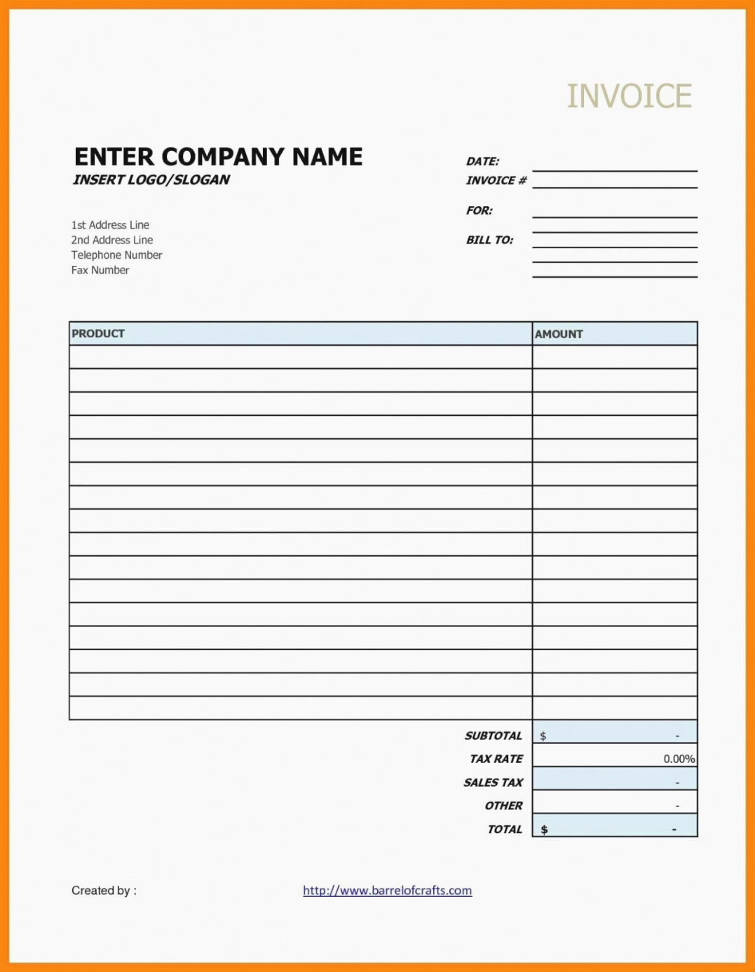 Invoice Template for Google Docs Elegant Contractor Invoice Template Google Docs