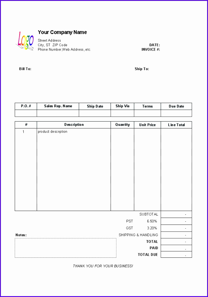 Invoice Template for Mac Elegant 9 Microsoft Excel Invoice Template Free Download