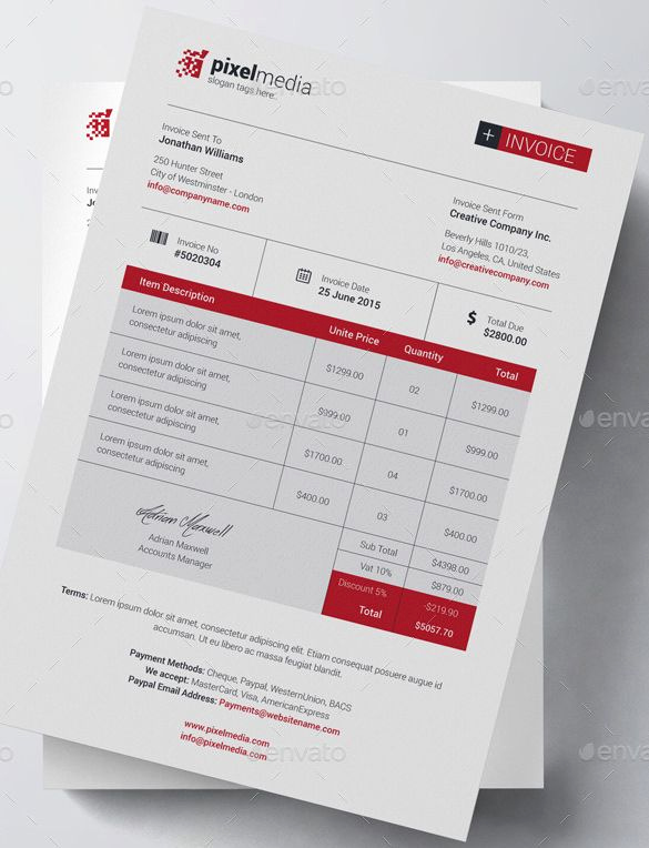 Invoice Template for Mac Elegant Business Bill Of Sale Invoice Template Invoice Template