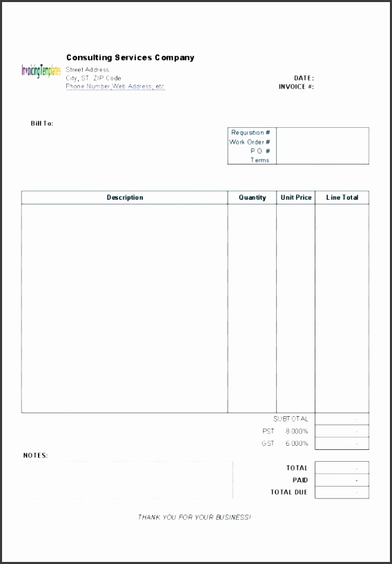 Invoice Template for Mac Inspirational 6 Invoice Template Word Sampletemplatess Sampletemplatess