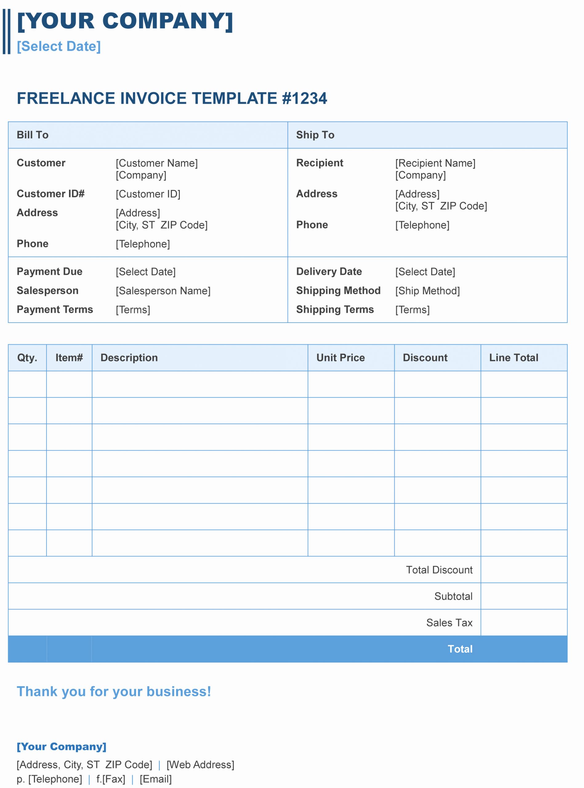 Invoice Template for Word Best Of Microsoft Word Invoice Template