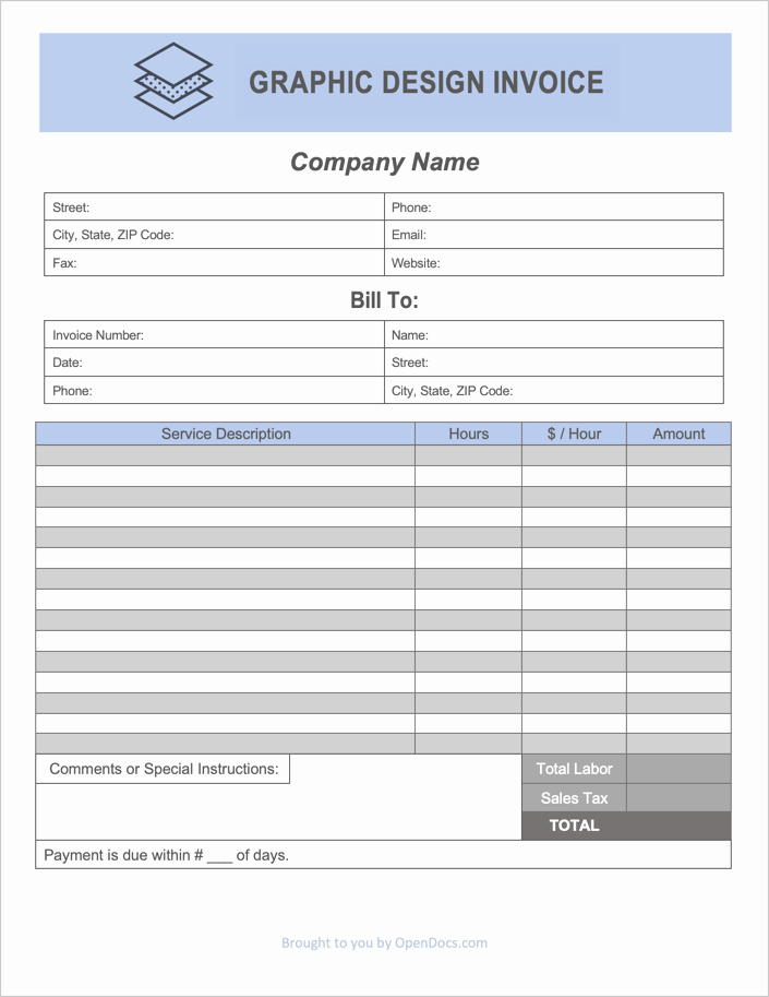 Invoice Template Google Drive New Free Graphic Design Invoice Template Pdf Word