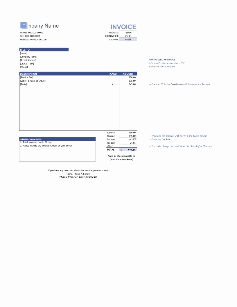 Invoice Template Google Sheets Elegant Invoice Template Pdf Google Sheet Excel format