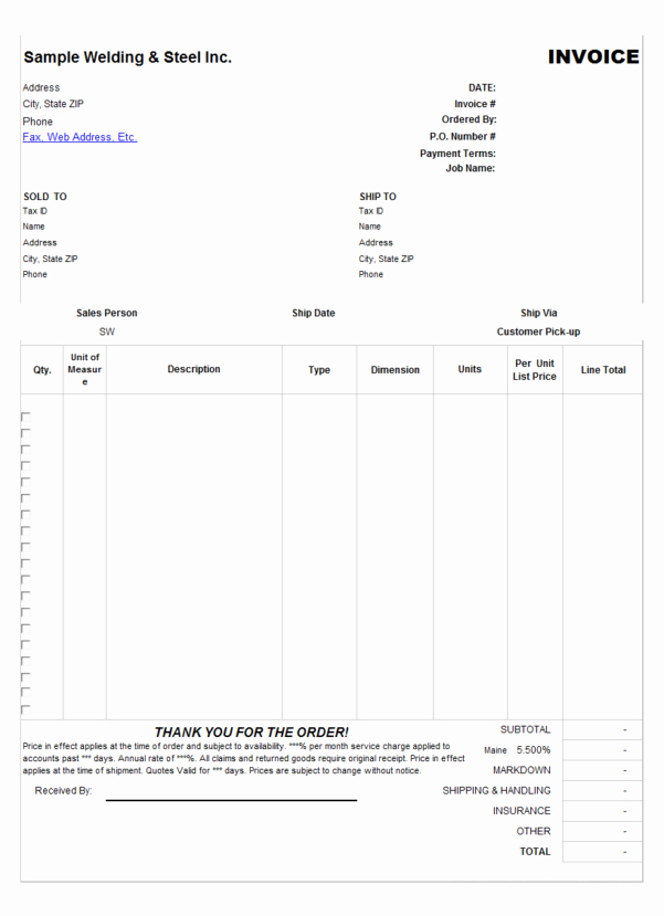 Invoice Template Open Office Unique Open Fice Invoice Templates Spreadsheet Templates for