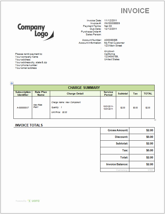 Invoice Template with Logo New How Do I Remove the Zuora Logo From My Invoice Template