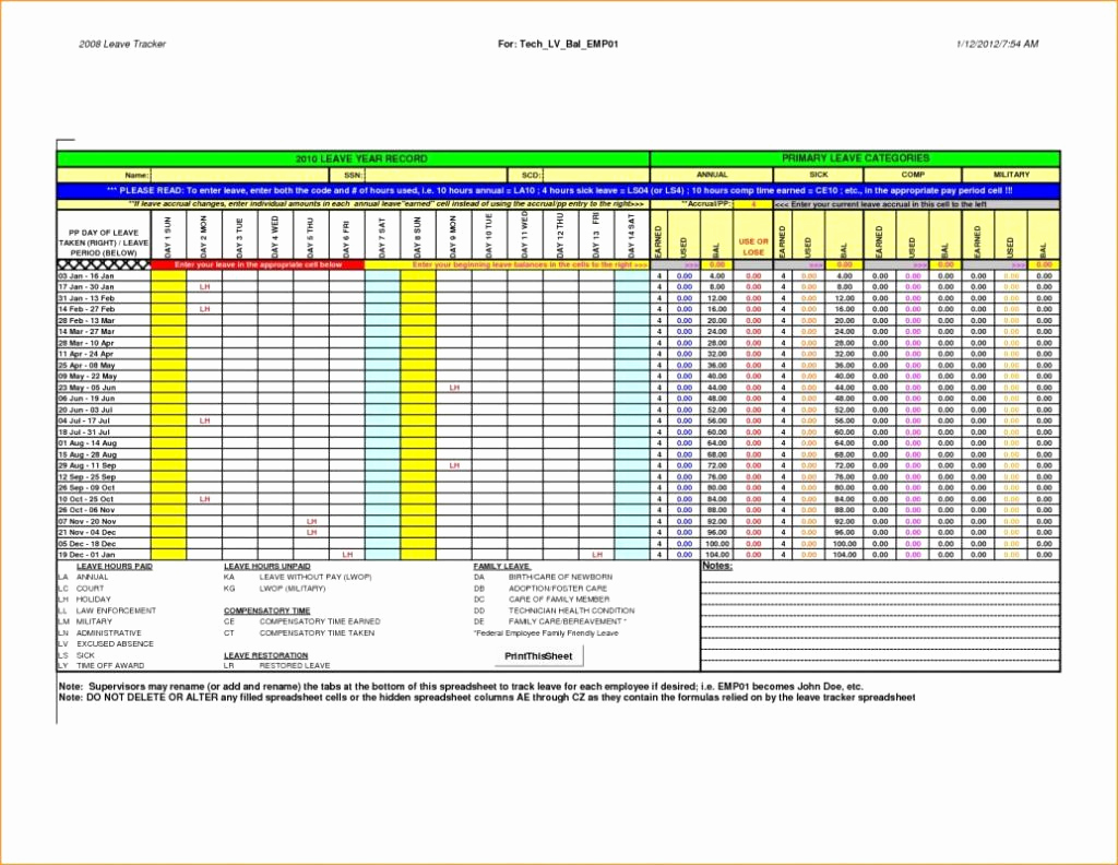 Invoice Tracking Template Excel Awesome Paid Sick Leave Tracking Spreadsheet Pertaining to Sample