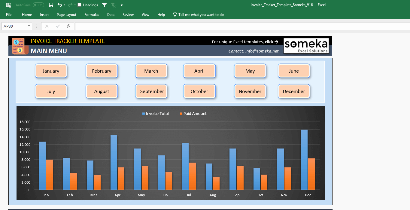 Invoice Tracking Template Excel Inspirational Invoice Tracker Free Excel Invoice Tracking Template