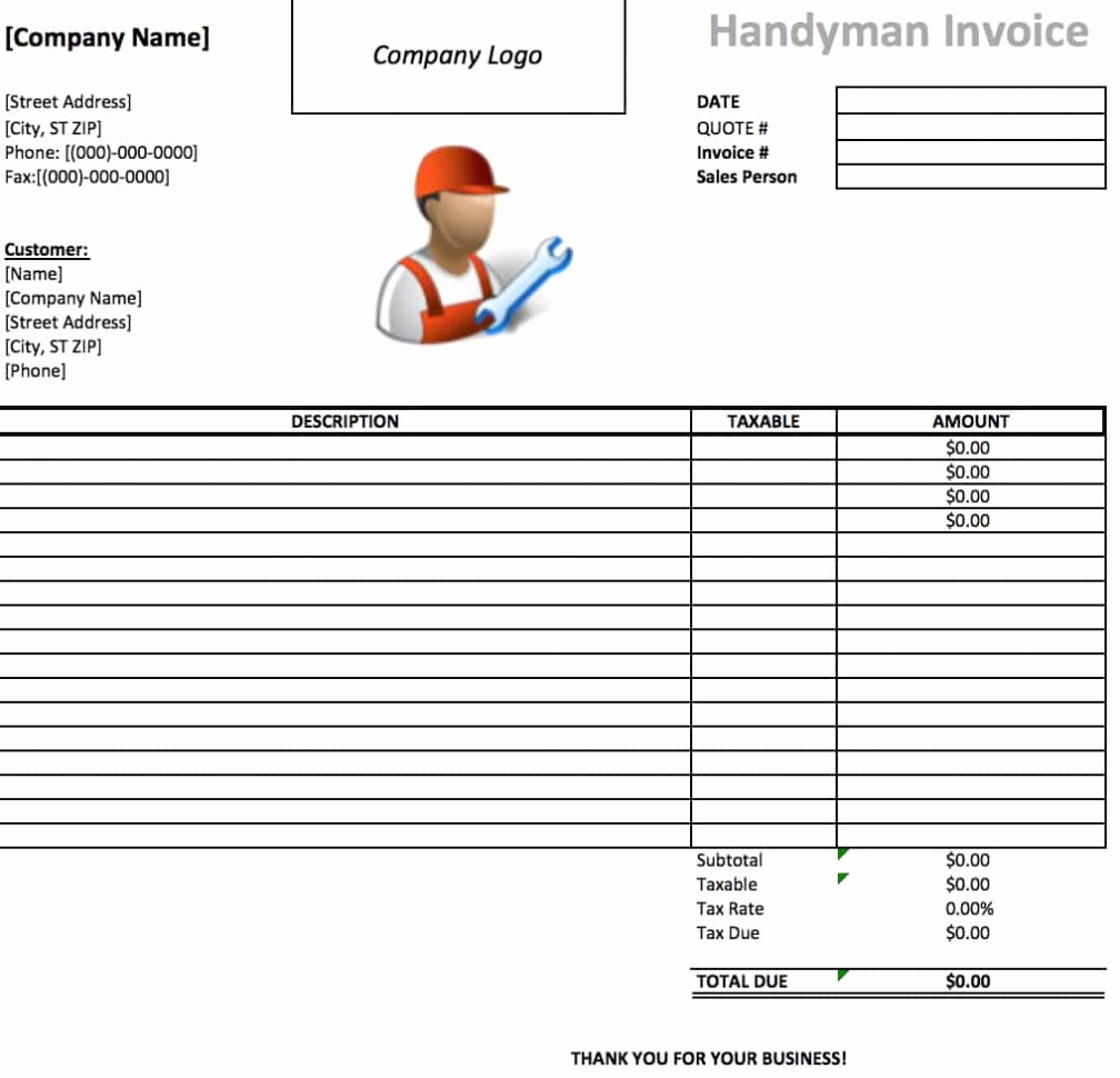 Labor Invoice Template Excel Unique General Labor Invoice Expense Spreadshee General Labor