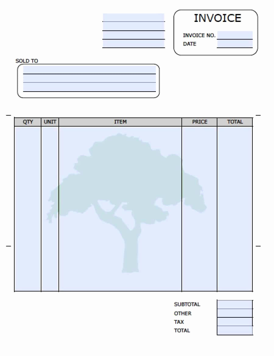 Landscaping Invoice Template Free Best Of Pin by Marla Johnson On Do It Yourself