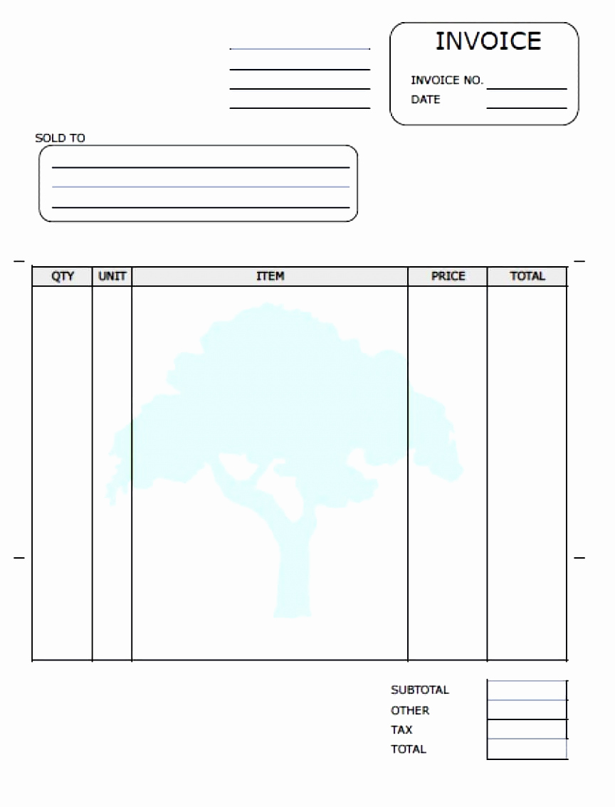 Lawn Care Invoice Template Pdf Beautiful 5 Mock Invoice Template Wruuu