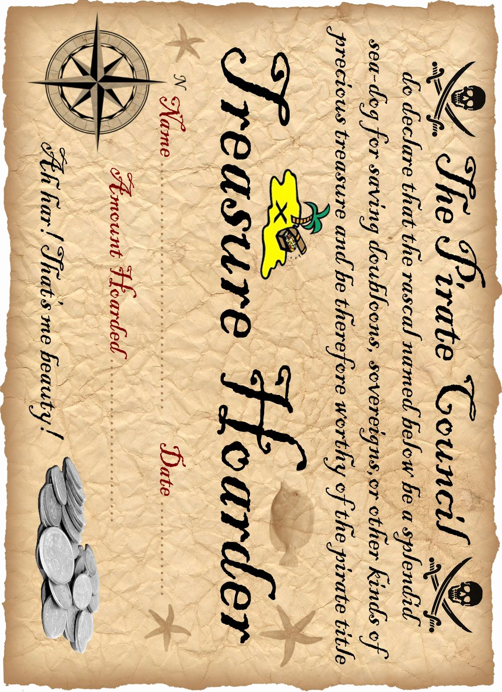 Life Saving Award Certificate Template Awesome Pin About Pirates and Pirate Birthday On Certificate Templates