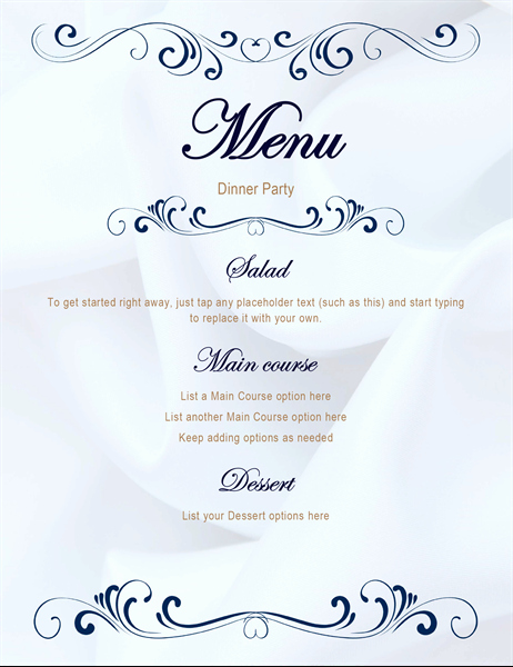 Lunch Menu Template Word Beautiful Menus Fice