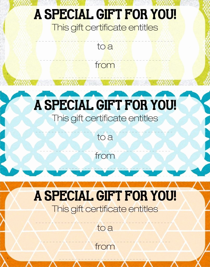 Magazine Subscription Gift Certificate Template Unique Pretty Printable Coupons Gift Ideas