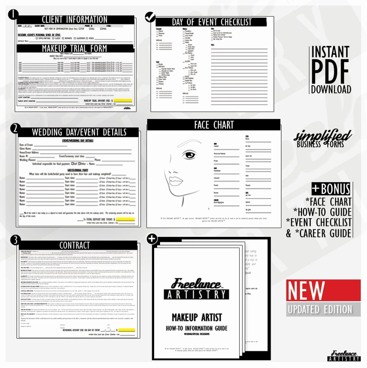 Makeup Artist Invoice Template Lovely Freelance Makeup Artist Contracts Value by Freelancetemplates