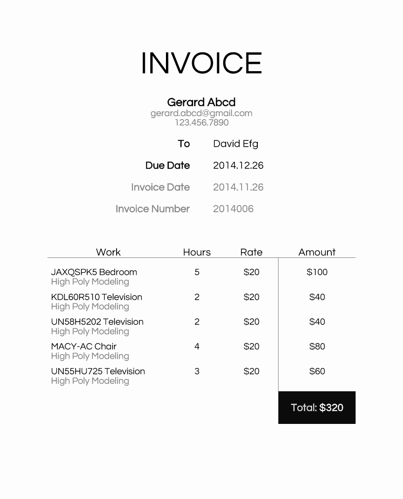 Makeup Artist Invoice Template Luxury Make Up Invoice